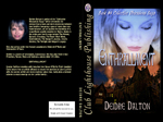 Front and back cover design for paperback edition of "Enthrallment." Click on image to view larger size in a new window.