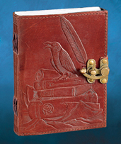 Raven Leather Journal ($35.00)