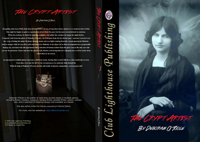 Front and back covers for "The Crypt Artist." Click on image to view larger size in a new window.
