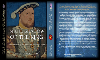Front and back covers for "In the Shadow of the King." Click on image to view larger size in a new window.