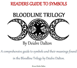 Bloodline Trilogy: Readers Guide to Symbols (available in 2021).