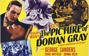 Poster for the film "The Picture of Dorian Gray" (1945).