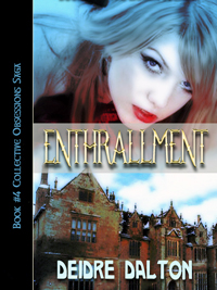 The first cover designed by T.L. Davison came about when "Enthrallment" was first released by Club Lighthouse Publishing in 2012. Click on image to view larger size in a new window.