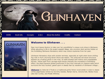 Official website for "Glinhaven" by Deborah O'Toole. Coming soon! Click on image to view larger size in a new window.
