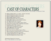 Mind Sweeper: Cast of Characters