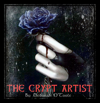 New logo for "The Crypt Artist" by Deborah O'Toole. Click on image to see larger size in a new window.
