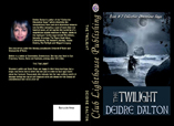 Front and back cover design for paperback edition of "The Twilight." Click on image to view larger size in a new window.